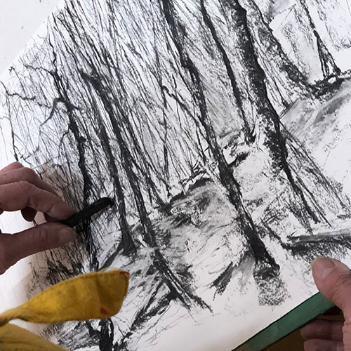 L'Organger, peinture de Patrick Letor &agrave; La Frette sur Seine 95