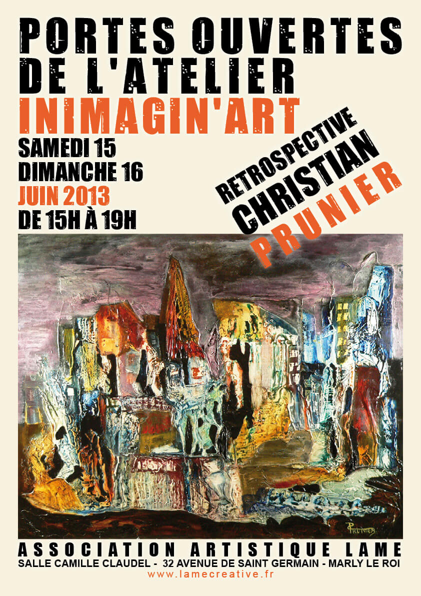 Affiche exposition Inimaginart 2013